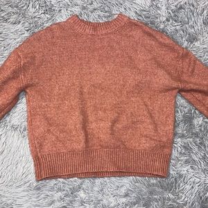 Thick dusty rose sweater
